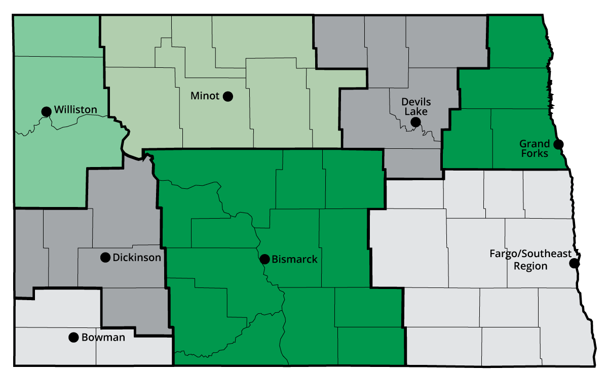 ND SBDC Locations