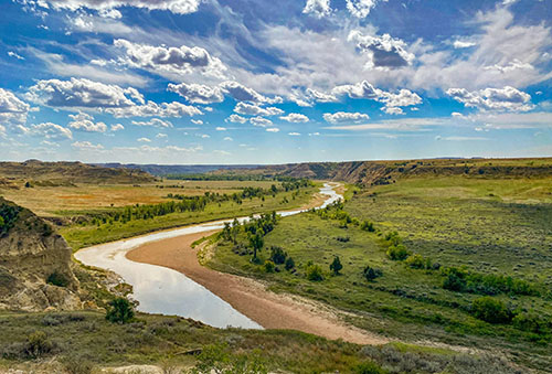 Scenic North Dakota