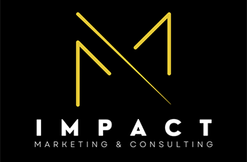 Logo of business - black background with a M in yellow and business name